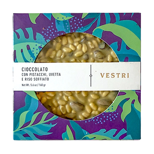 Tavoletta Pistacchi Uvetta 160g