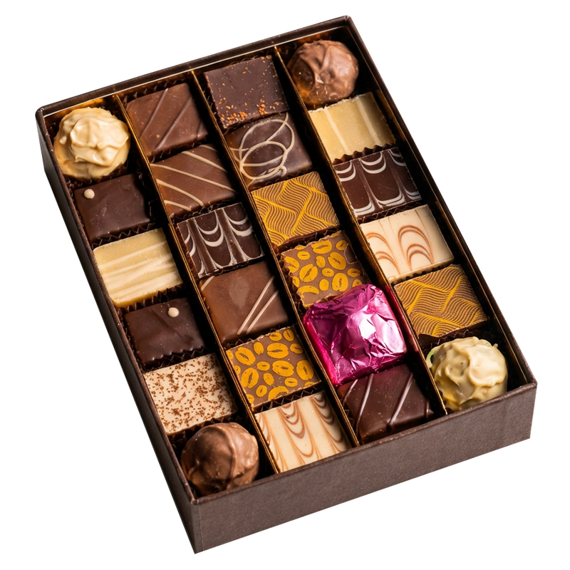 Kuti Vestri Praline Easy 230g me pralina artizanale italiane, ideale për dhuratë
