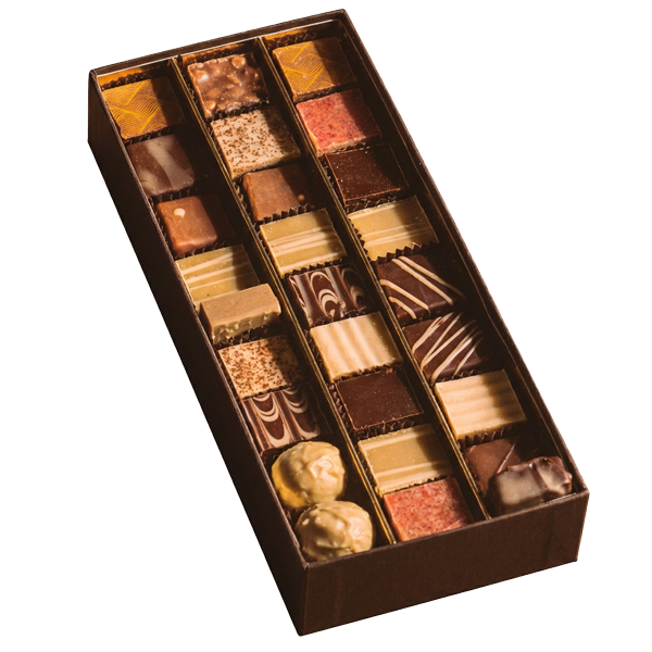 Kuti Vestri Praline Long 280g me përzgjedhje pralinash artizanale italiane