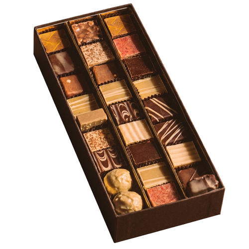 Kuti Vestri Praline Long 280g me përzgjedhje pralinash artizanale italiane
